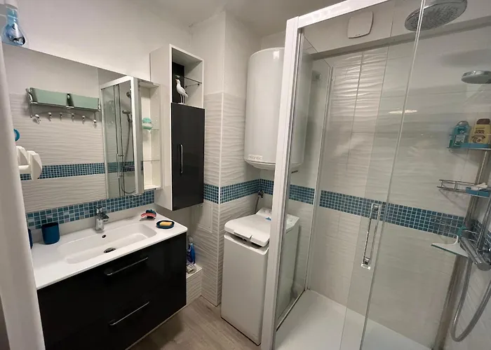 T2 Avec Terrasse, Parking Prive Et Wi-fi Inclus - Fr-1-319-144 아르카숑